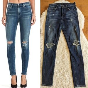 Citizens of humanity rocket high rise skinny jeans denim 26
